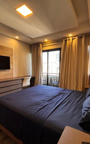 Apartamento à venda com 55m², 1 quarto e 1 vagaQuarto