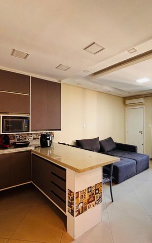 Apartamento à venda com 55m², 1 quarto e 1 vagaCozinha