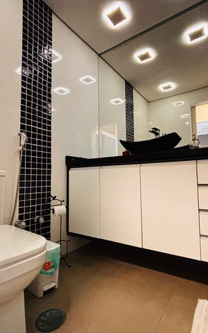 Apartamento à venda com 55m², 1 quarto e 1 vagaBanheiro