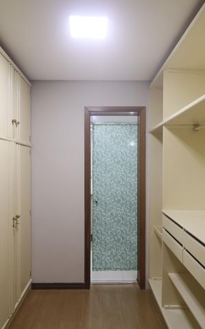 Apartamento para alugar com 166m², 3 quartos e 2 vagasCloset da suíte