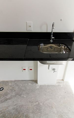 Studio à venda com 27m², 1 quarto e sem vaga