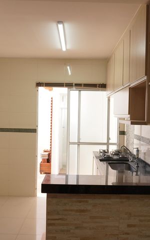 Casa de condomínio para alugar com 65m², 3 quartos e 3 vagasCozinha