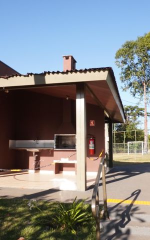Casa de condomínio para alugar com 65m², 3 quartos e 3 vagasÁrea comum - Quiosque com churrasqueira