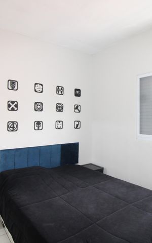 Casa à venda com 83m², 2 quartos e 2 vagasQuarto 1