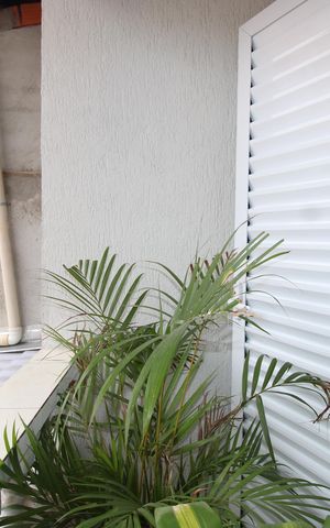 Casa à venda com 83m², 2 quartos e 2 vagasVaranda do quarto 2
