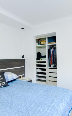 Apartamento à venda com 96m², 3 quartos e 2 vagasQuarto 2 - Suíte
