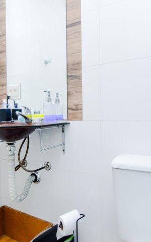 Apartamento à venda com 96m², 3 quartos e 2 vagasBanheiro do Quarto 1