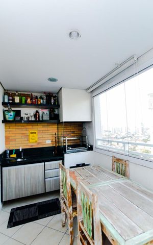 Apartamento à venda com 96m², 3 quartos e 2 vagasVaranda da Sala