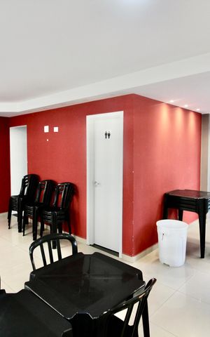 Apartamento para alugar com 35m², 1 quarto e sem vaga Apartamento para alugar com 35m², 1 quarto e sem vagaSalão de festas