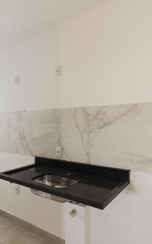 Apartamento à venda com 38m², 2 quartos e 1 vaga Apartamento à venda com 38m², 2 quartos e 1 vagaSala/Cozinha/Área de Serviço