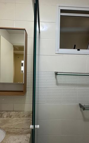 Apartamento para alugar com 72m², 2 quartos e 1 vaga Apartamento para alugar com 72m², 2 quartos e 1 vagaBanheiro Social
