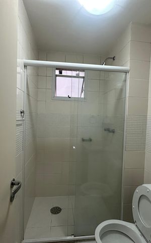 Apartamento para alugar com 72m², 2 quartos e 1 vaga Apartamento para alugar com 72m², 2 quartos e 1 vagaBanheiro da Suíte