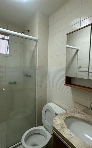 Apartamento para alugar com 72m², 2 quartos e 1 vaga Apartamento para alugar com 72m², 2 quartos e 1 vagaBanheiro da Suíte