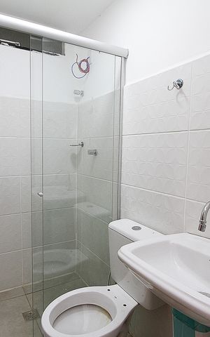 Casa para alugar com 41m², 2 quartos e sem vagaBanheiro