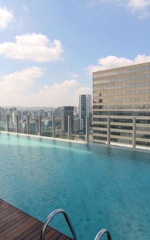 Apartamento à venda com 32m², 1 quarto e 1 vaga Apartamento à venda com 32m², 1 quarto e 1 vagaÁrea comum - Piscina