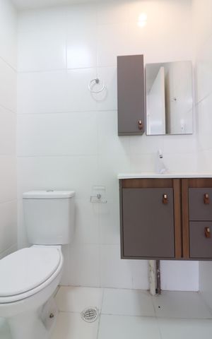 Apartamento para alugar com 45m², 2 quartos e 1 vagaBanheiro Social
