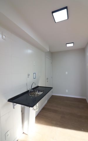 Apartamento para alugar com 45m², 2 quartos e 1 vagaCozinha e Área de Serviço