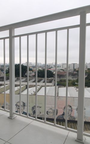 Apartamento para alugar com 43m², 2 quartos e sem vagaSacada