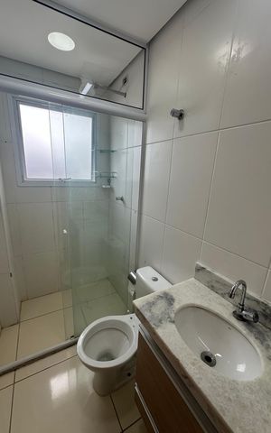 Apartamento para alugar com 52m², 2 quartos e 1 vaga Apartamento para alugar com 52m², 2 quartos e 1 vagaBanheiro