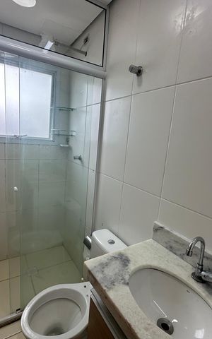 Apartamento para alugar com 52m², 2 quartos e 1 vaga Apartamento para alugar com 52m², 2 quartos e 1 vagaBanheiro