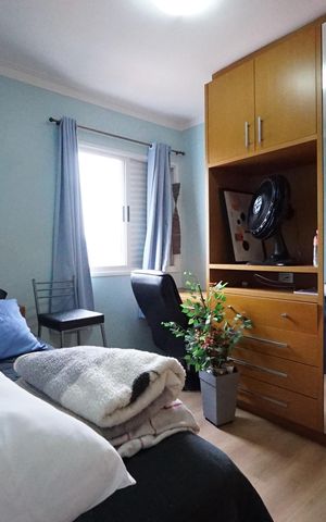 Apartamento para alugar com 83m², 3 quartos e 2 vagasQuarto 1