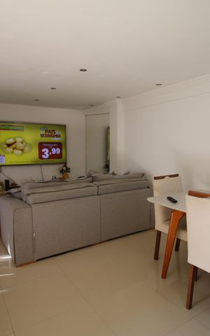 Casa de condomínio à venda com 70m², 2 quartos e 1 vagaSala