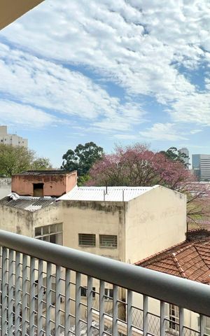 Apartamento para alugar com 45m², 1 quarto e 1 vaga Apartamento para alugar com 45m², 1 quarto e 1 vagaVaranda