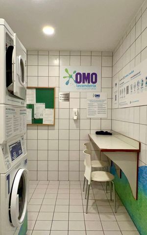 Apartamento para alugar com 45m², 1 quarto e 1 vaga Apartamento para alugar com 45m², 1 quarto e 1 vagaLavanderia