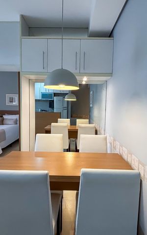 Apartamento para alugar com 50m², 1 quarto e 1 vaga