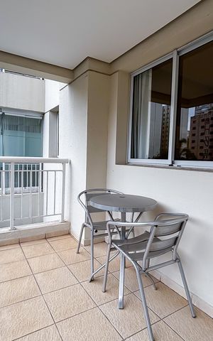 Apartamento para alugar com 50m², 1 quarto e 1 vaga