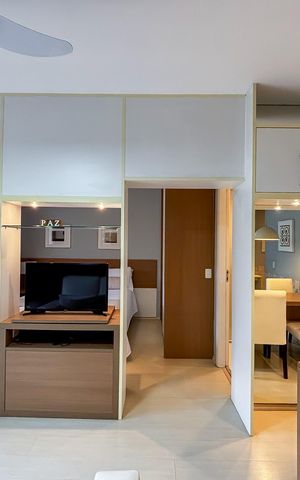 Apartamento para alugar com 50m², 1 quarto e 1 vaga