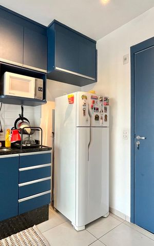 Apartamento à venda com 26m², 1 quarto e sem vaga Apartamento à venda com 26m², 1 quarto e sem vagaCozinha