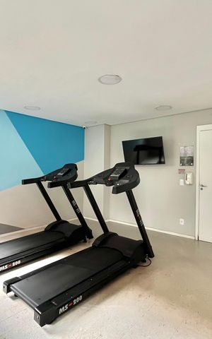 Apartamento à venda com 26m², 1 quarto e sem vaga Apartamento à venda com 26m², 1 quarto e sem vagaÁrea comum - Academia