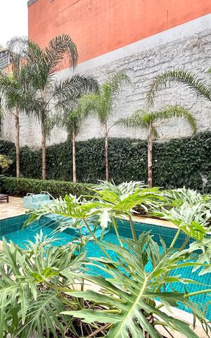 Apartamento à venda com 26m², 1 quarto e sem vaga Apartamento à venda com 26m², 1 quarto e sem vagaÁrea comum - Piscina