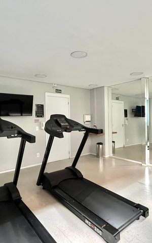 Apartamento à venda com 26m², 1 quarto e sem vaga Apartamento à venda com 26m², 1 quarto e sem vagaÁrea comum - Academia