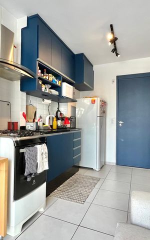 Apartamento à venda com 26m², 1 quarto e sem vaga Apartamento à venda com 26m², 1 quarto e sem vagaSala