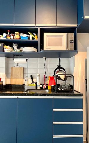 Apartamento à venda com 26m², 1 quarto e sem vaga Apartamento à venda com 26m², 1 quarto e sem vagaCozinha