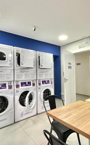 Apartamento à venda com 26m², 1 quarto e sem vaga Apartamento à venda com 26m², 1 quarto e sem vagaÁrea comum - Lavanderia