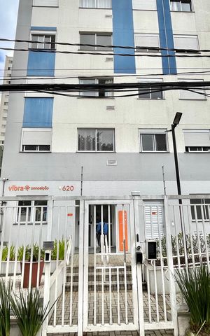 Apartamento à venda com 26m², 1 quarto e sem vaga Apartamento à venda com 26m², 1 quarto e sem vagaFachada