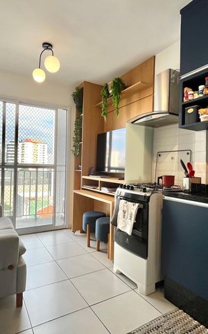 Apartamento à venda com 26m², 1 quarto e sem vaga Apartamento à venda com 26m², 1 quarto e sem vagaSala