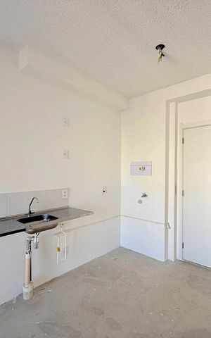 Apartamento à venda com 34m², 1 quarto e sem vagaCozinha 