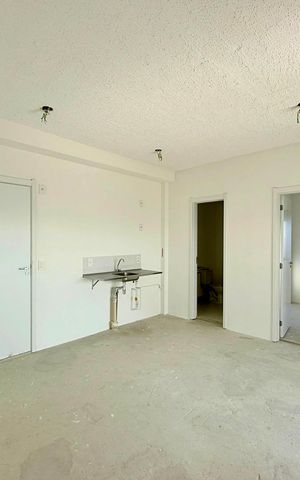 Apartamento à venda com 42m², 1 quarto e sem vaga Apartamento à venda com 42m², 1 quarto e sem vagaSala