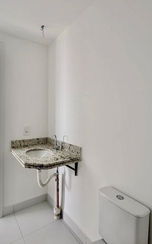 Apartamento à venda com 42m², 1 quarto e sem vagaBanheiro 