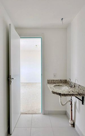 Apartamento à venda com 42m², 1 quarto e sem vaga Apartamento à venda com 42m², 1 quarto e sem vagaBanheiro