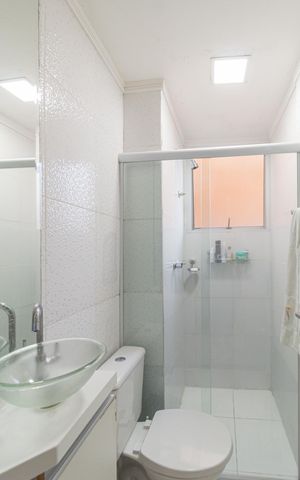 Apartamento à venda com 40m², 2 quartos e 1 vaga Apartamento à venda com 40m², 2 quartos e 1 vagaBanheiro