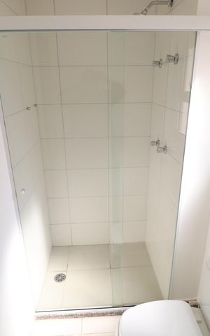 Apartamento para alugar com 110m², 3 quartos e 2 vagasBanheiro do Quarto 2