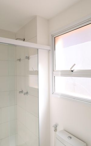 Apartamento para alugar com 110m², 3 quartos e 2 vagasBanheiro do Quarto 2