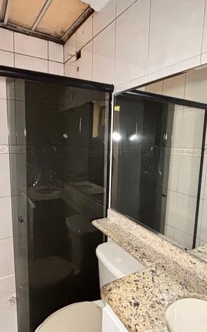Casa para alugar com 130m², 2 quartos e 3 vagasBanheiro 2