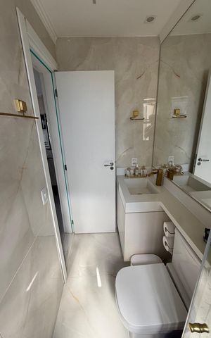 Apartamento à venda com 45m², 2 quartos e 1 vaga Apartamento à venda com 45m², 2 quartos e 1 vagaBanheiro