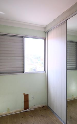 Apartamento à venda com 74m², 3 quartos e 2 vagasQuarto 3